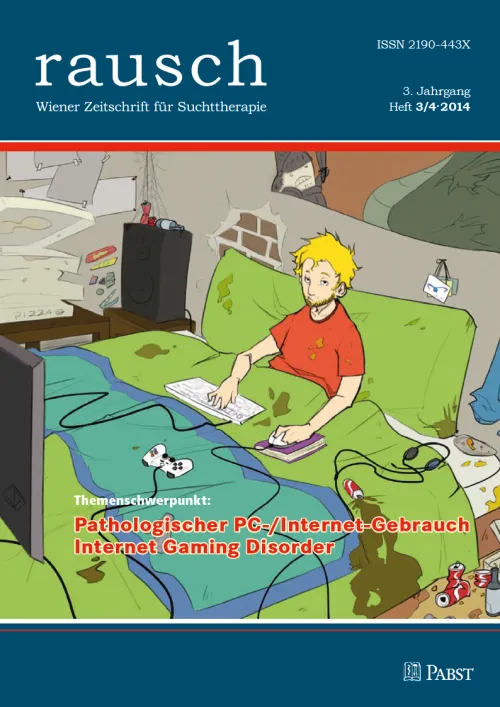 Titelblatt der Zeitschrift "Rausch", Ausgabe 2014-3