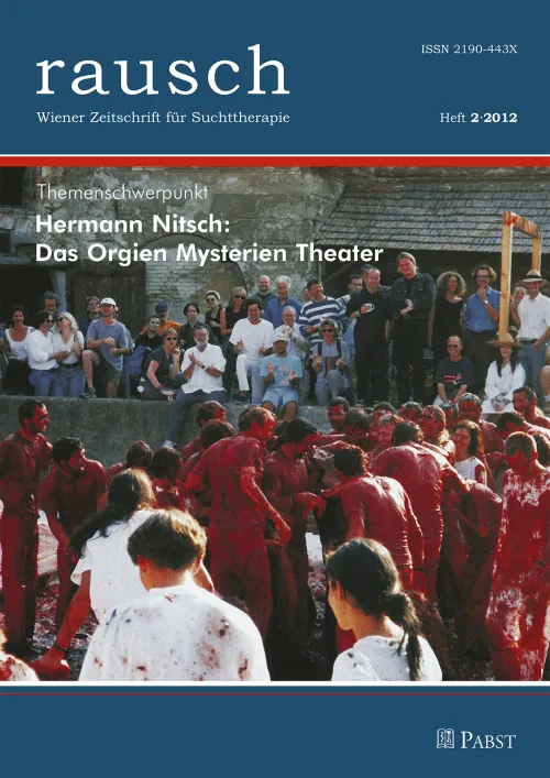 Titelblatt der Zeitschrift "Rausch"