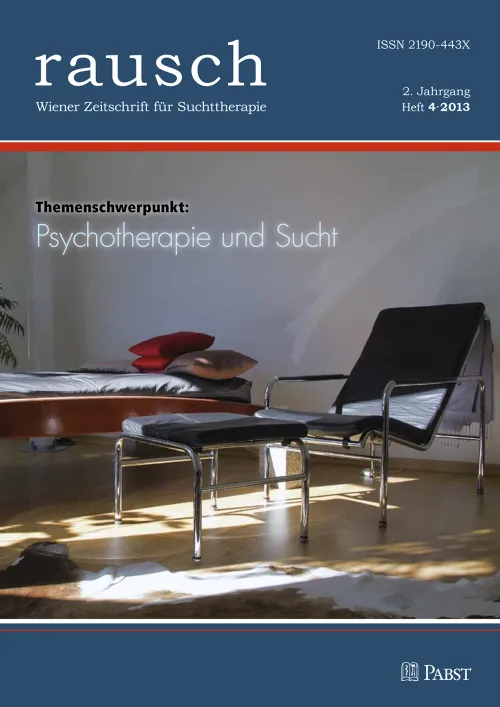 Titelblatt der Zeitschrift "Rausch"